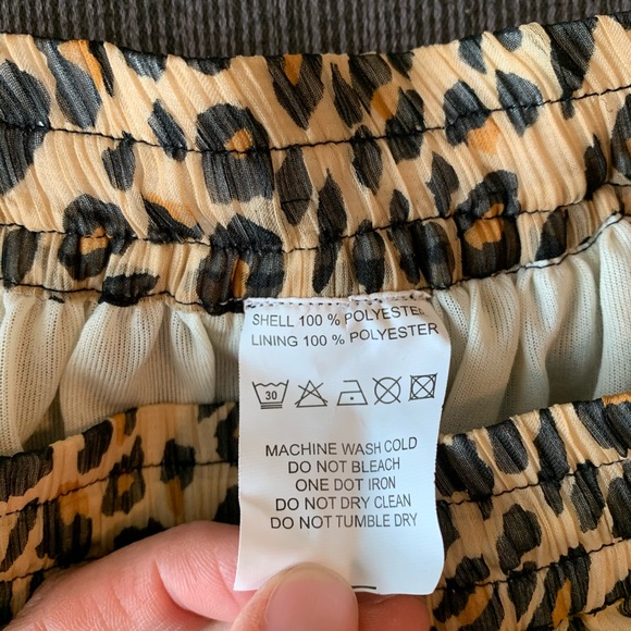 COPY - Vintage Set Top Garem Palazzo Pants Animal Tiger - Picture 10 of 16